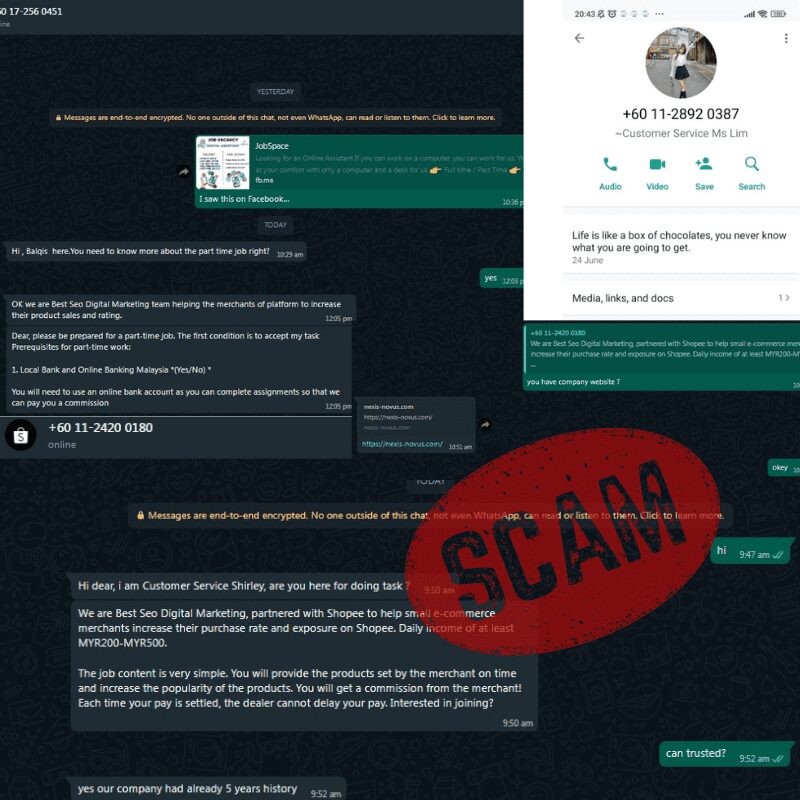 scam alert Nexis Novus Technology